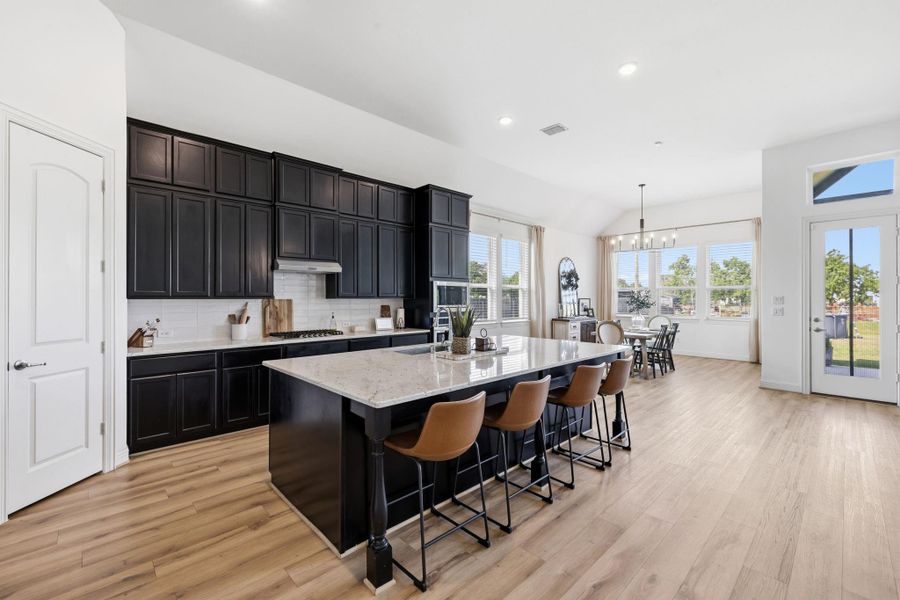 Furnished interior view inside a new home in , Old River-Winfree (Image 7).
