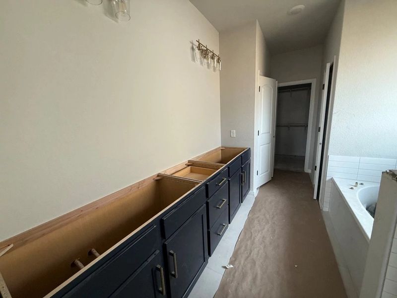 In-progress construction of a new home in Berry Creek Highlands, Georgetown, TX (Image 13).