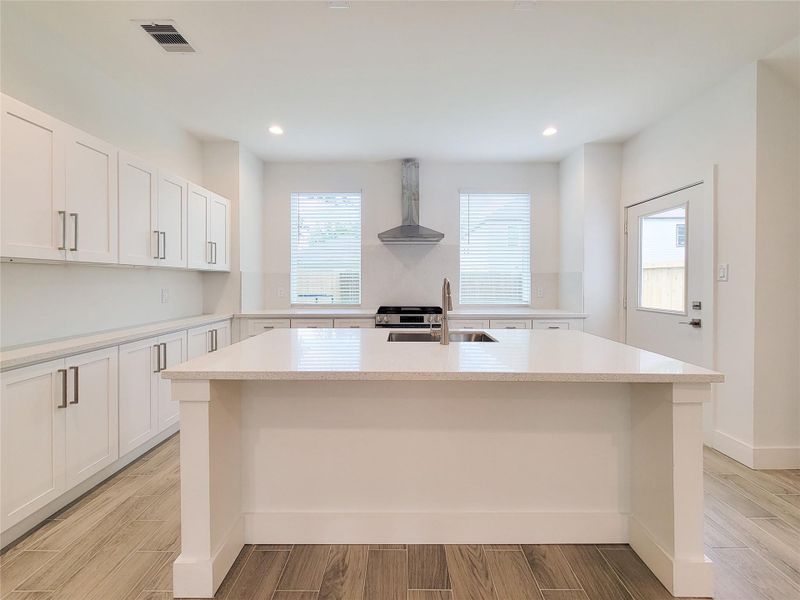 Furnished interior view inside a new home in , Houston (Image 17).