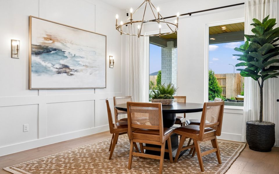 Furnished interior view inside a new home in Midline, Webster (Image 6).