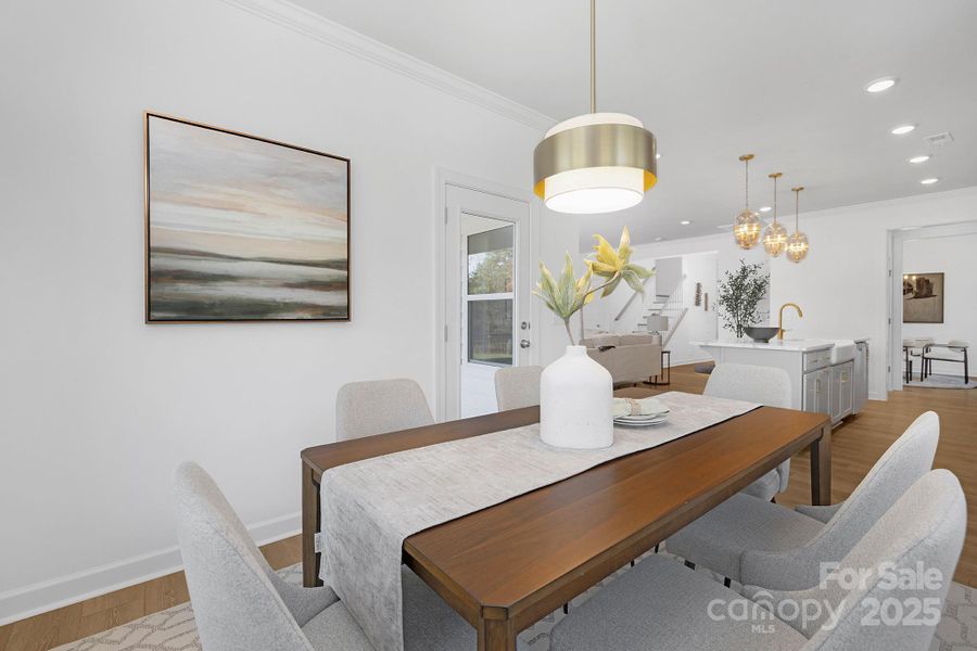 Furnished interior view inside a new home in , Monroe (Image 13). Furnished interior view inside a new home in , Monroe (Image 13).