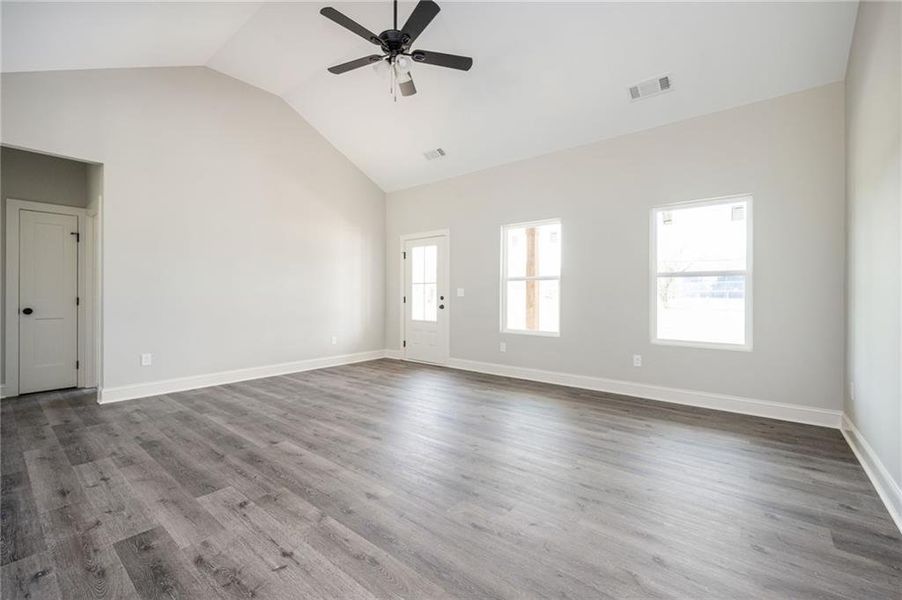 Spacious, unfurnished interior of a new home in , Mount Zion (Image 16). Spacious, unfurnished interior of a new home in , Mount Zion (Image 16).