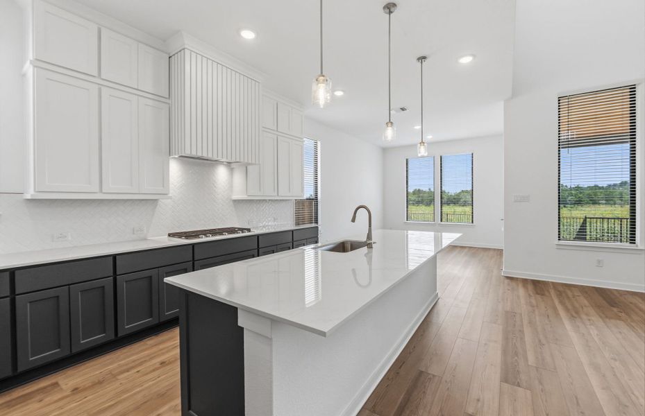 Representative furnished interior of a home built from the Ferris by Pulte Homes in Kuempel Estates, Pflugerville (Image 18). Representative furnished interior of a home built from the Ferris by Pulte Homes in Kuempel Estates, Pflugerville (Image 18).