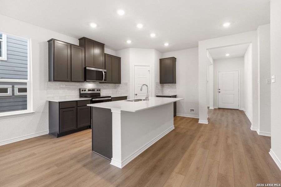Furnished interior view inside a new home in Knox Ridge, Converse (Image 13).