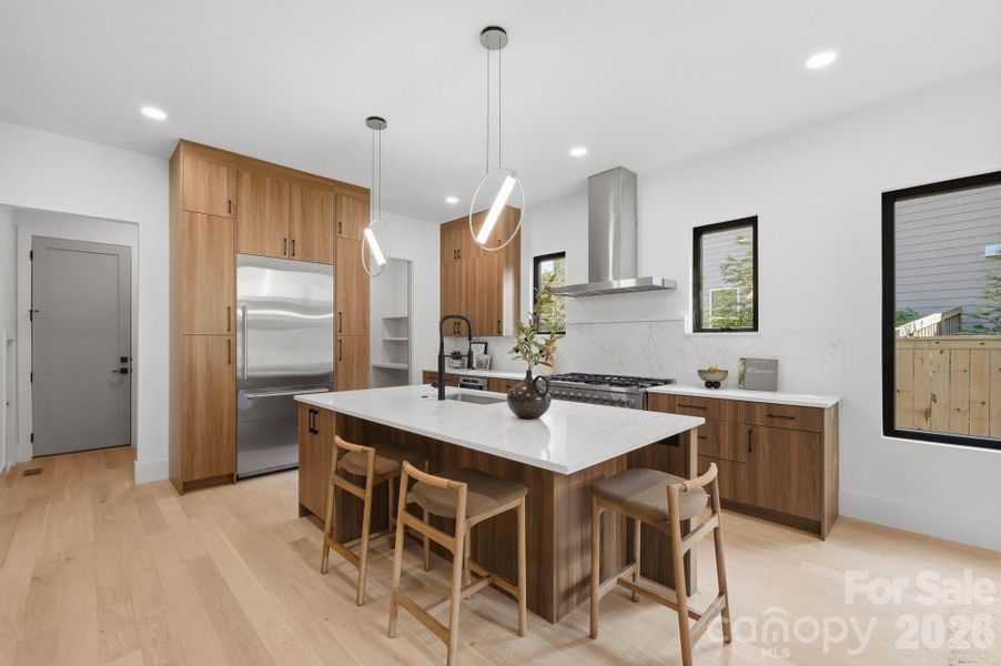 Furnished interior view inside a new home in , Charlotte (Image 28).
