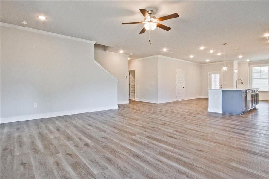 Spacious, unfurnished interior of a new home in Cooper's Walk, Loganville (Image 21). Spacious, unfurnished interior of a new home in Cooper's Walk, Loganville (Image 21).