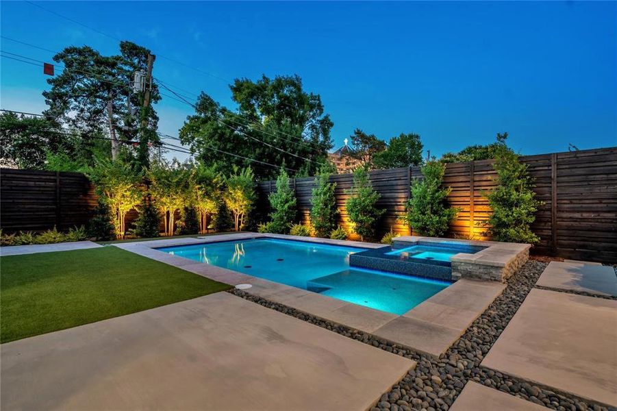 Exterior details and patio area of a home in , Dallas (Image 22).