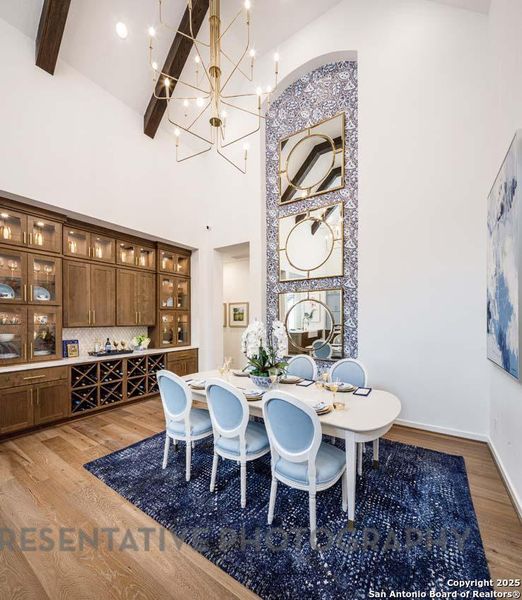 Furnished interior view inside a new home in Esperanza, Boerne (Image 18). Furnished interior view inside a new home in Esperanza, Boerne (Image 18).