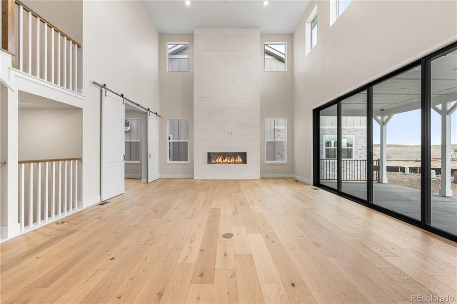 Spacious, unfurnished interior of a new home in Luxe at The Canyons, Castle Pines (Image 24).