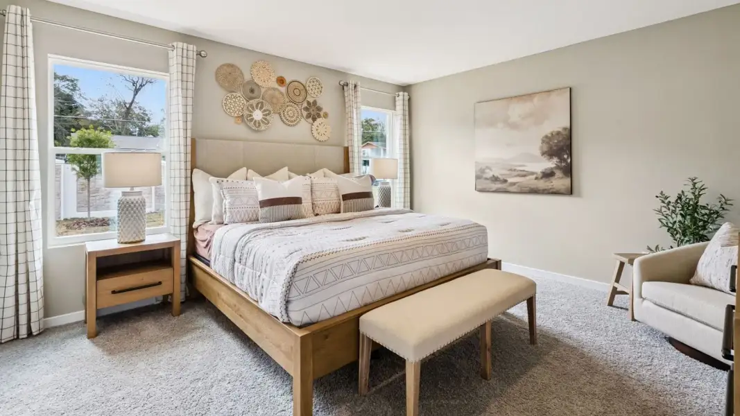 Furnished interior view inside a new home in Sagewood, Apopka (Image 15).