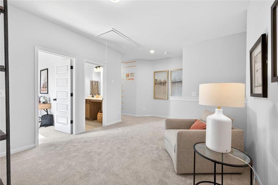 Furnished interior view inside a new home in Laurel Creek, Calhoun (Image 10).