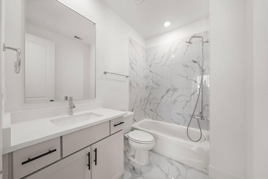 secondary bath with beautiful modern finishes secondary bath with beautiful modern finishes