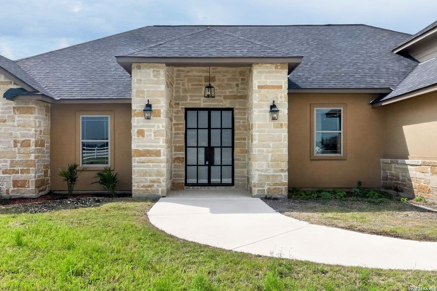 Exterior details and patio area of a home in , Bandera (Image 3). Exterior details and patio area of a home in , Bandera (Image 3).
