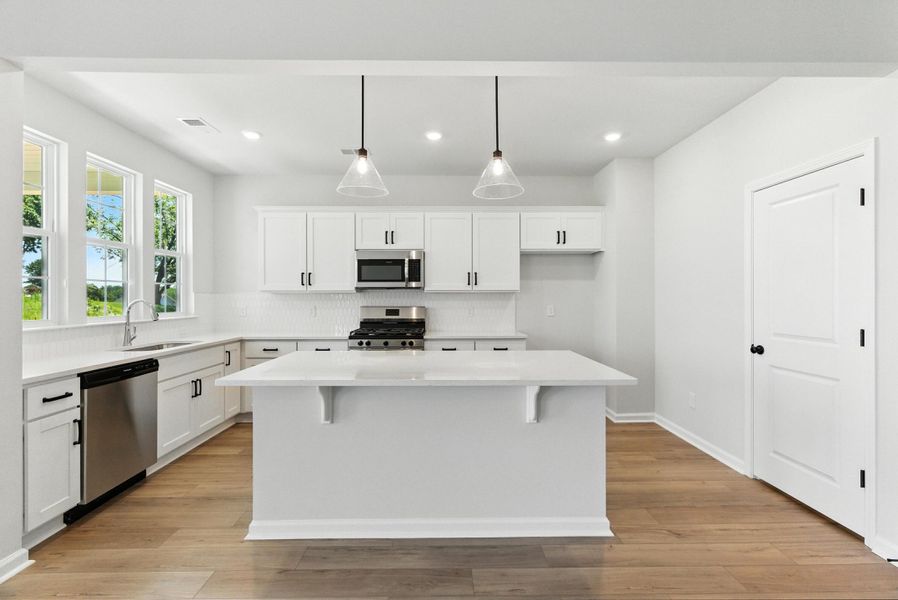 Furnished interior view inside a new home in , Summerville (Image 3).