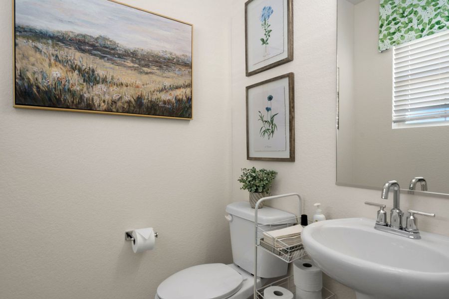 Representative furnished interior of a home built from the Lindon by Baessler Homes in Union Colony West, Evans (Image 21).