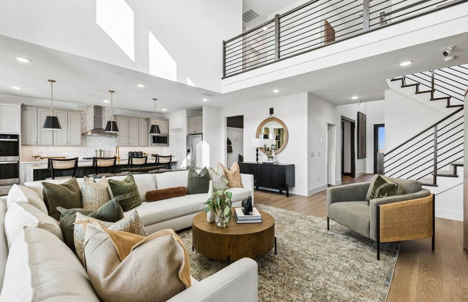 Representative furnished interior of a home built from the Gillett by Pulte Homes in Mission Hills, Garland (Image 20).