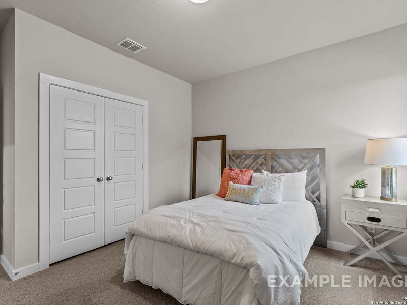 Furnished interior view inside a new home in Hannah Heights, Seguin (Image 43).