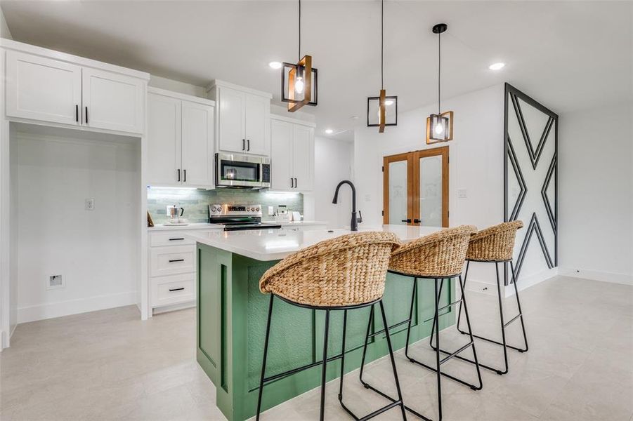 Furnished interior view inside a new home in , Boyd (Image 16).