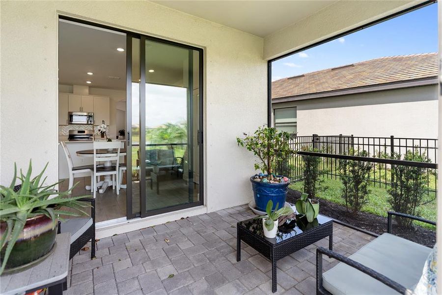 Exterior details and patio area of a home in , Lakewood Ranch (Image 23). Exterior details and patio area of a home in , Lakewood Ranch (Image 23).