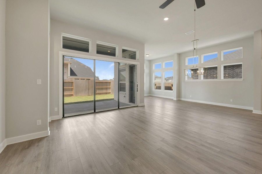 Spacious, unfurnished interior of a new home in Brookewater - Ascent Collection, Rosenberg (Image 25).