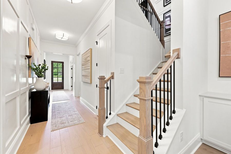 Representative furnished interior of a home built from the The Barrington by Davidson Homes LLC in Ashland, Holly Springs (Image 7).
