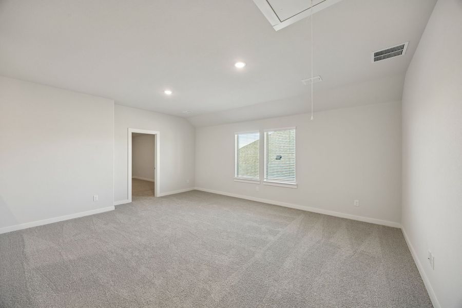 Game Room in the Wimbledon home plan by Trophy Signature Homes – REPRESENTATIVE PHOTO