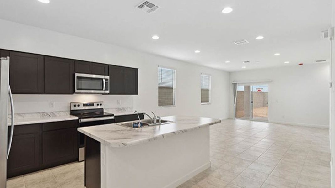 Representative furnished interior of a home built from the Abbot by D.R. Horton in Anthem at Merrill Ranch, Florence (Image 6).