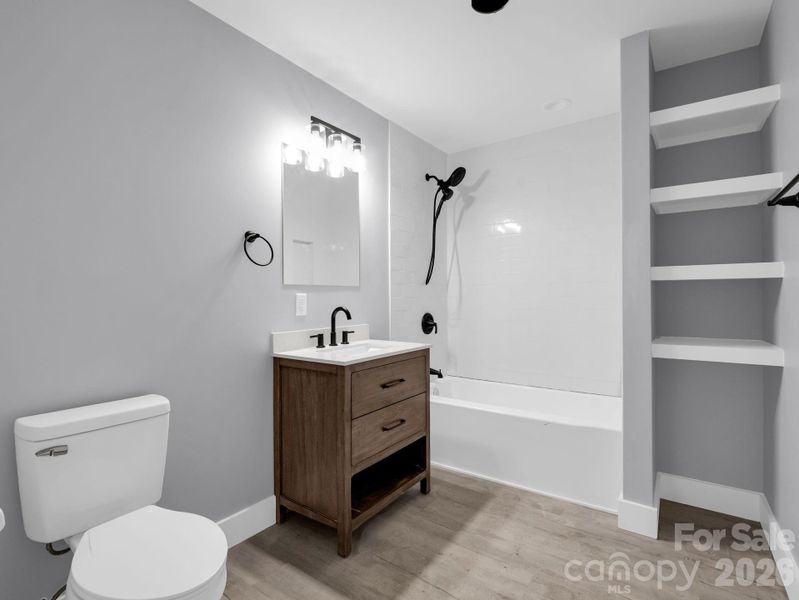 Furnished interior view inside a new home in , Rosman (Image 5).