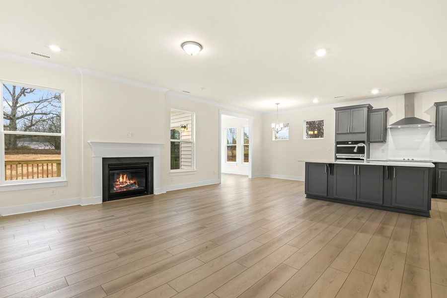 Spacious, unfurnished interior of a new home in Browning Mill, Wendell (Image 28).