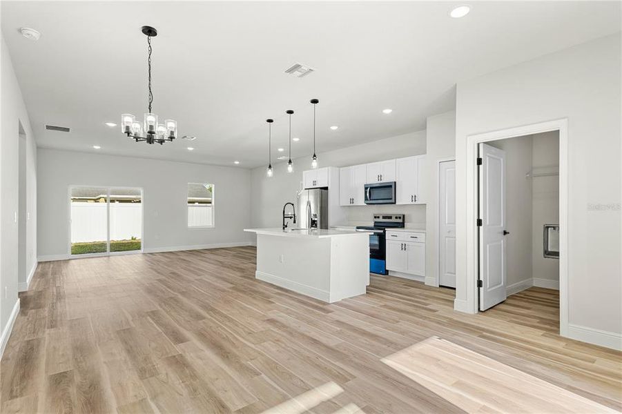 Furnished interior view inside a new home in , Ocala (Image 6). Furnished interior view inside a new home in , Ocala (Image 6).