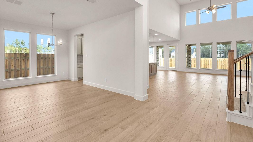 Spacious, unfurnished interior of a new home in Colton 55', Montgomery (Image 24).