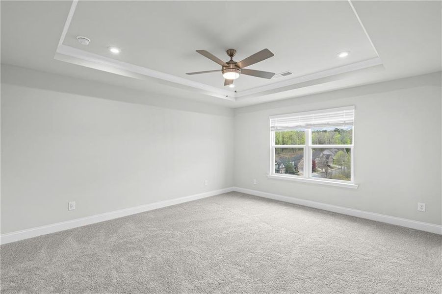 Spacious, unfurnished interior of a new home in Rose Creek, Cumming (Image 22). Spacious, unfurnished interior of a new home in Rose Creek, Cumming (Image 22).