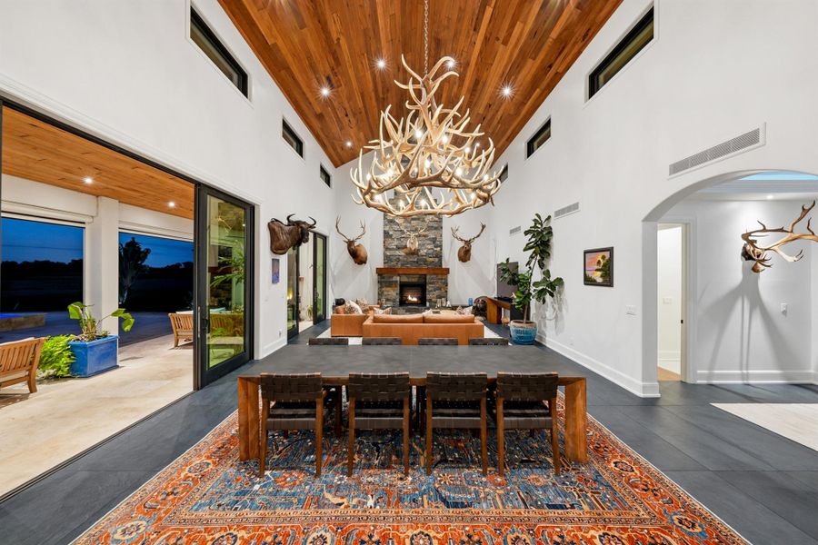 Furnished interior view inside a new home in , Okeechobee (Image 13).