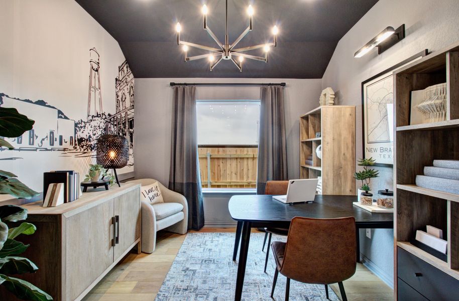 Representative furnished interior of a home built from the Enclave Series - Fiji by DRB Homes in Dauer Ranch, New Braunfels (Image 20).