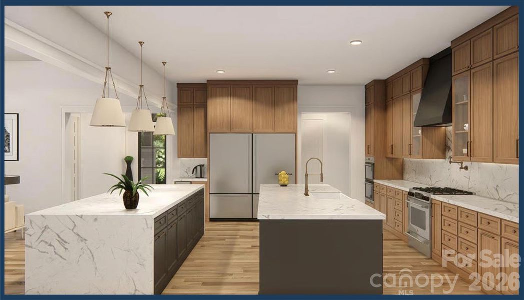 Furnished interior view inside a new home in , Marshville (Image 16).