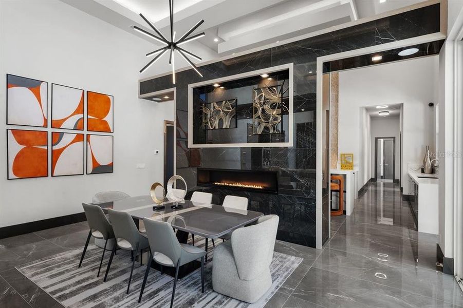 Furnished interior view inside a new home in , Ormond Beach (Image 12).