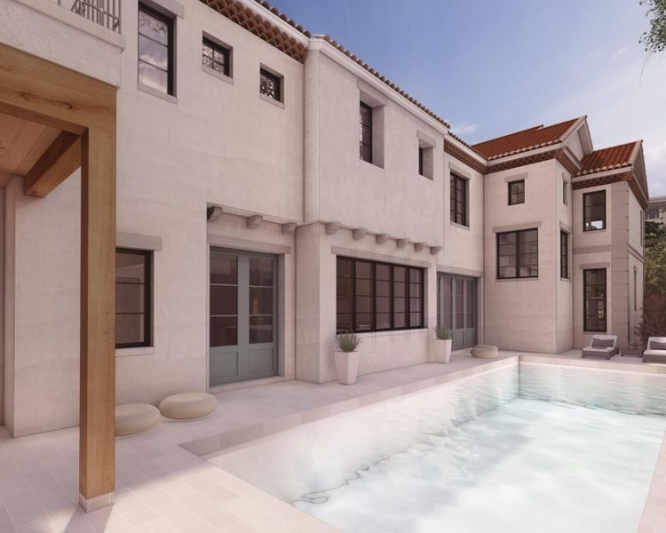 Exterior details and patio area of a home in , Houston (Image 14).
