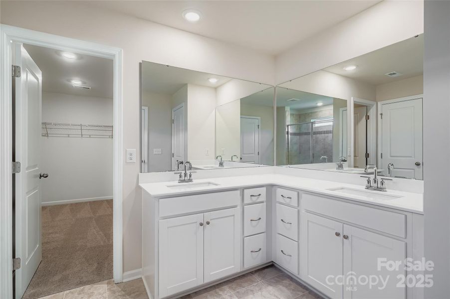 Furnished interior view inside a new home in Shannon Woods: Walk & Enclave, Maiden (Image 5).