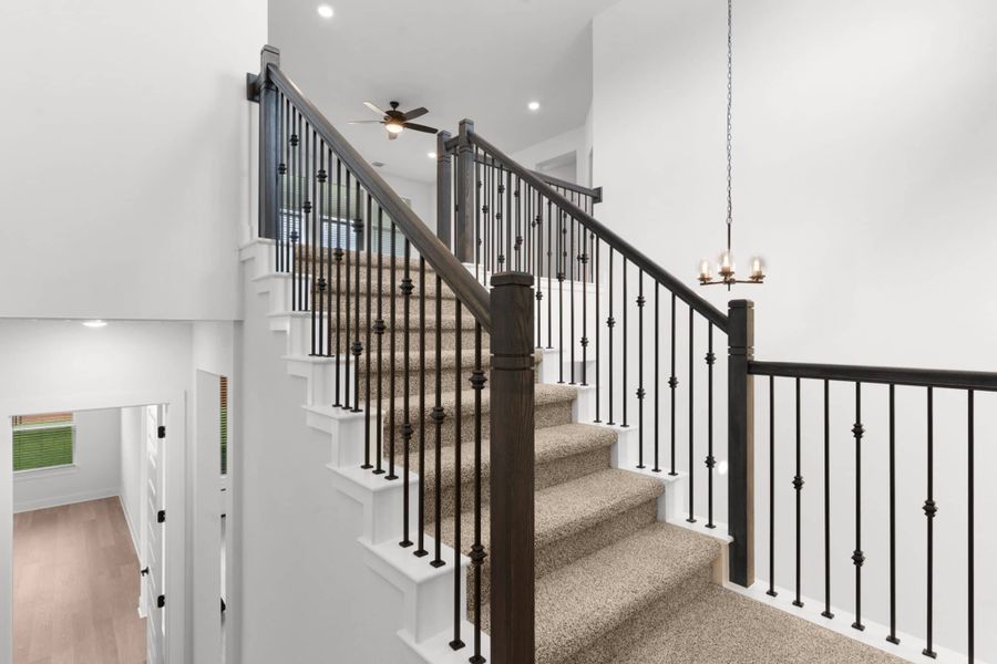 Spacious, unfurnished interior of a new home in Highland Village, Georgetown (Image 46). Spacious, unfurnished interior of a new home in Highland Village, Georgetown (Image 46).