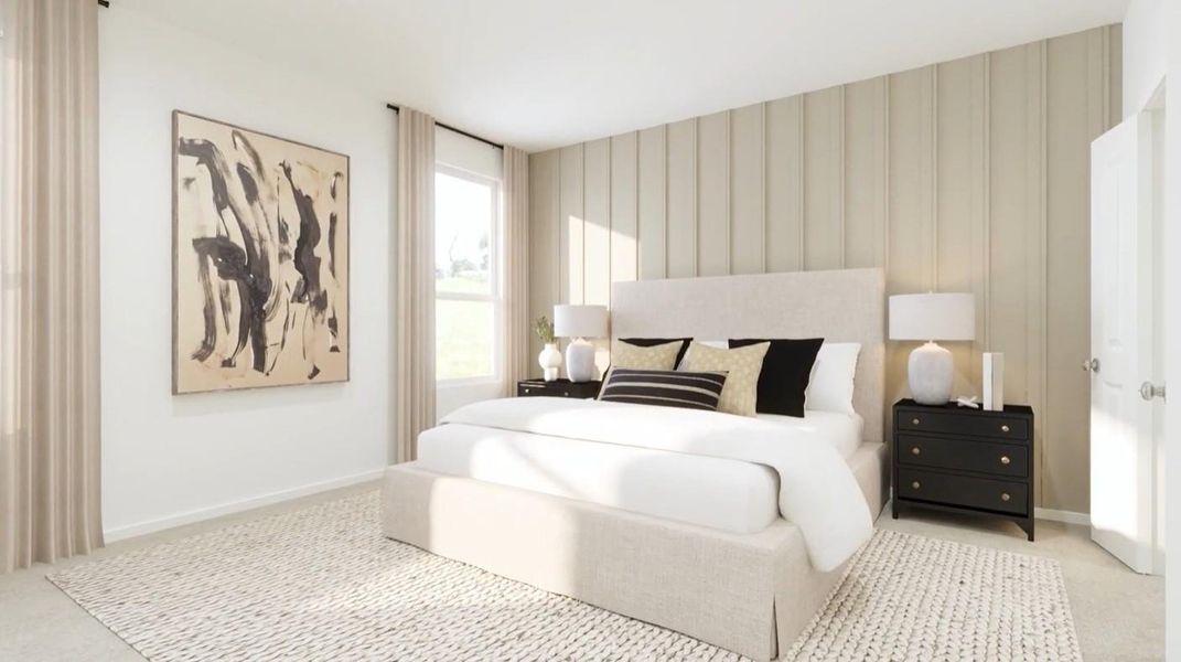 Furnished interior view inside a new home in Magnolia Forest, Montgomery (Image 12).