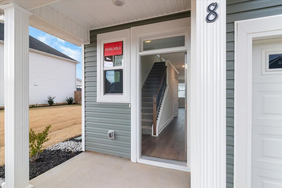 Exterior details and patio area of a home in Windsor, North Augusta (Image 3).