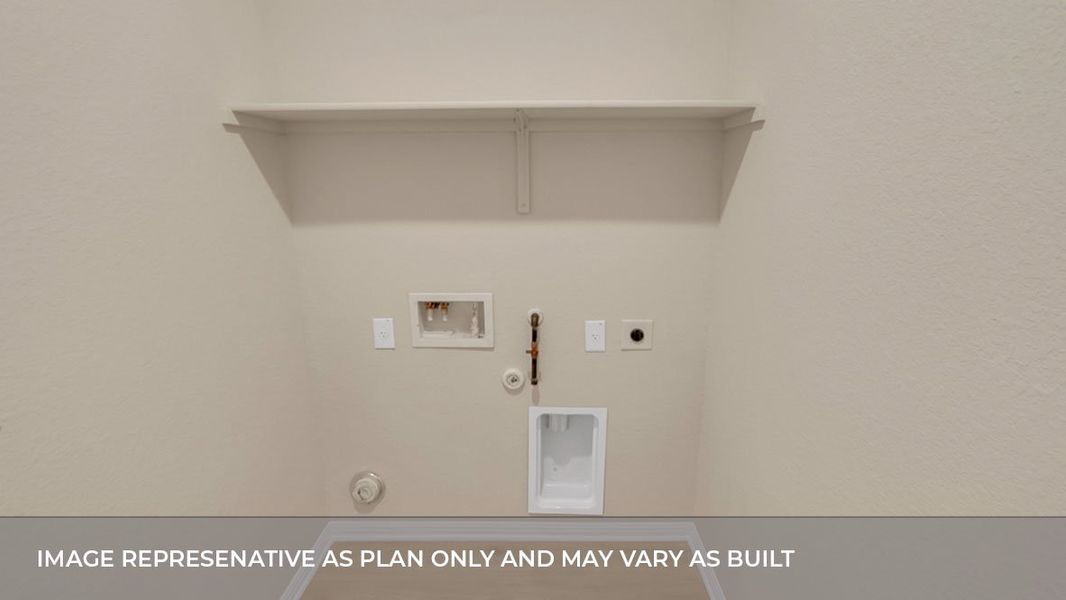 Spacious, unfurnished interior of a new home in Bar W Ranch, Leander (Image 15).