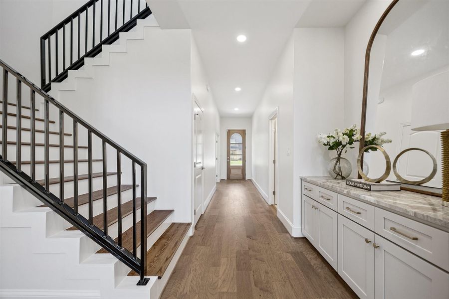 Furnished interior view inside a new home in , Houston (Image 11).