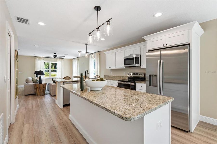 Furnished interior view inside a new home in , Bushnell (Image 15).