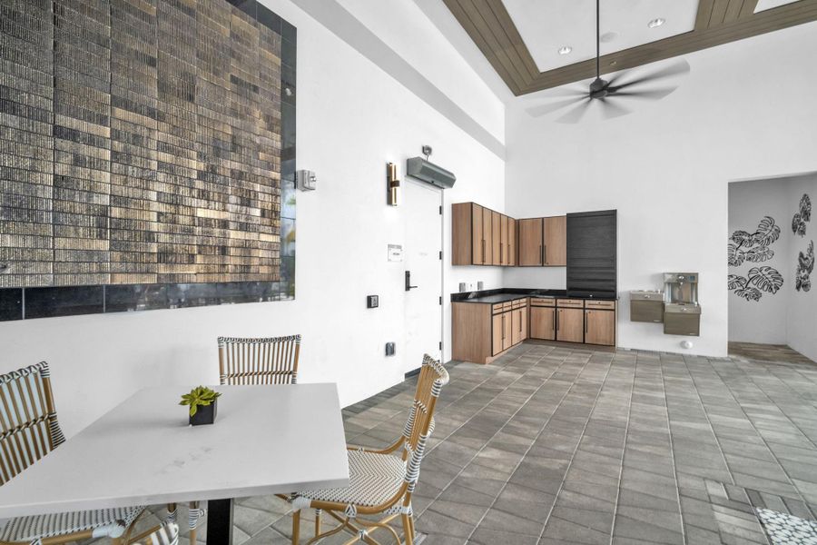 Furnished interior view inside a new home in , Boca Raton (Image 32).