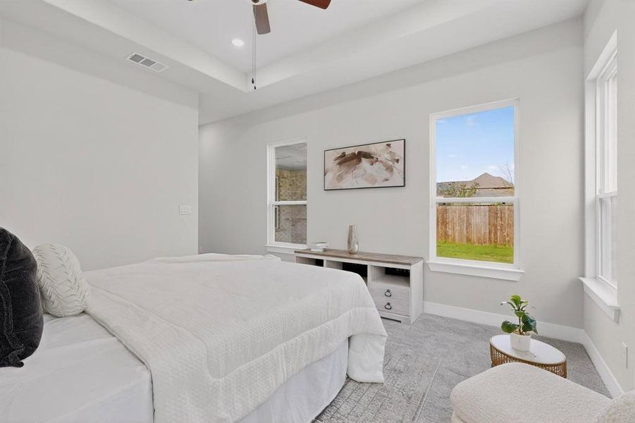 Furnished interior view inside a new home in , Rowlett (Image 17).