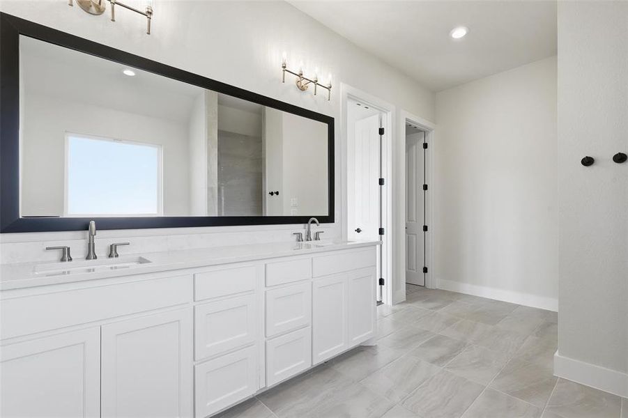Furnished interior view inside a new home in Aledo Heights - Aledo ISD, Aledo (Image 9).