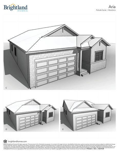 Aria Elevations