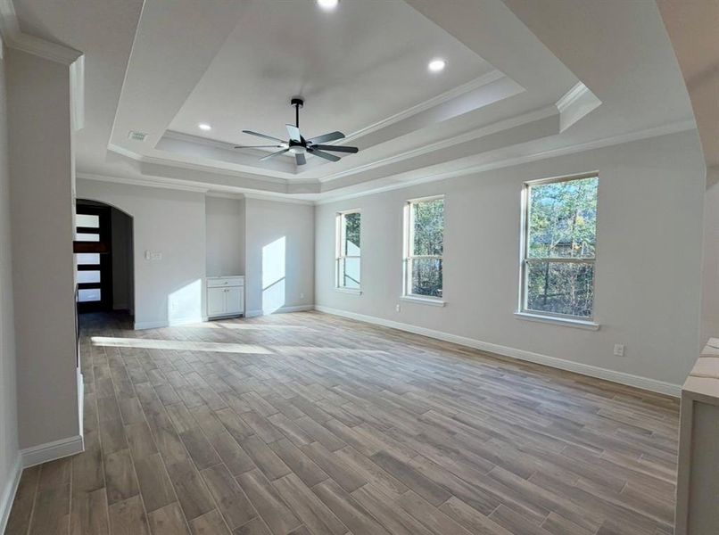Spacious, unfurnished interior of a new home in , Trinidad (Image 9). Spacious, unfurnished interior of a new home in , Trinidad (Image 9).