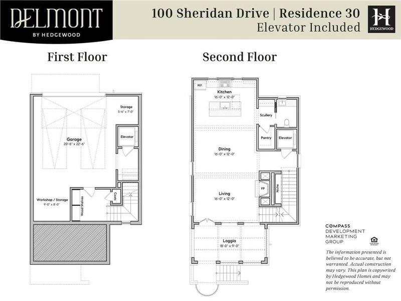 2D floor plan layout of this home in Delmont, Atlanta, GA (Image 5).